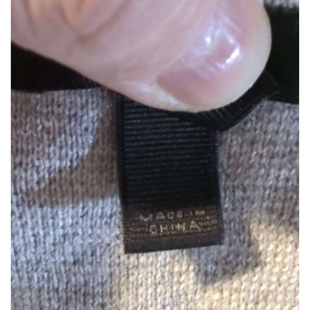 J. Crew XS Women's Light Gray 100% Merino Wool Knit Sweater Blazer Style Career - Picture 8 of 11